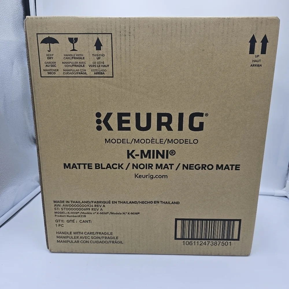 Keurig K-Mini Single Serve K-Cup Pod Coffee Maker, 6 to 12oz Brew size,  Black
